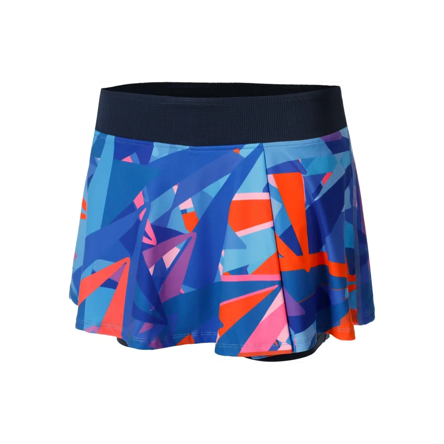 BIDI BADU BIDI BADU Spike Printed Wavy Rock Damen - Dunkelblau, Blau