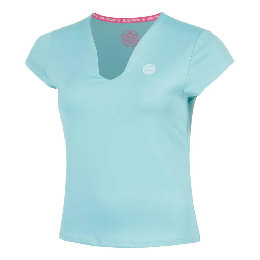 BIDI BADU BIDI BADU Crew 2.0 V - Neck T Shirt Damen türkis