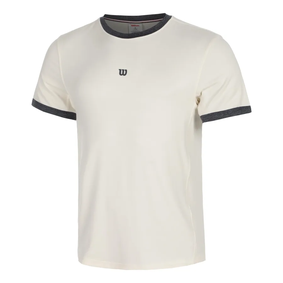 Wilson Everyday Performance Ringer T-Shirt Herren-Sand