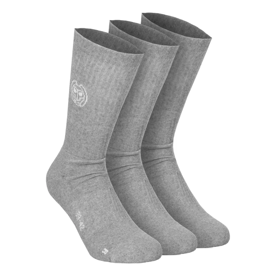 BIDI BADU BIDI BADU Don Carlito Crew Move Tennissocken - Grau, Weiß