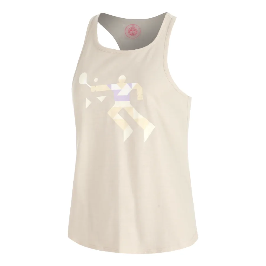 BIDI BADU BIDI BADU Paris 2025 Chill Tank - Top Damen Beige