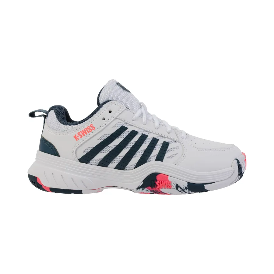 K-Swiss K - Swiss Court Express 2 Allcourtschuh Kinder Weiß, Petrol