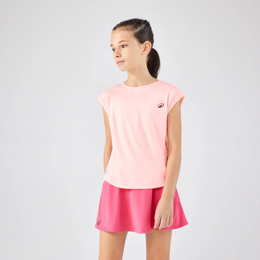 KUIKMA Tennis T-Shirt Mädchen TTS500 rosa
