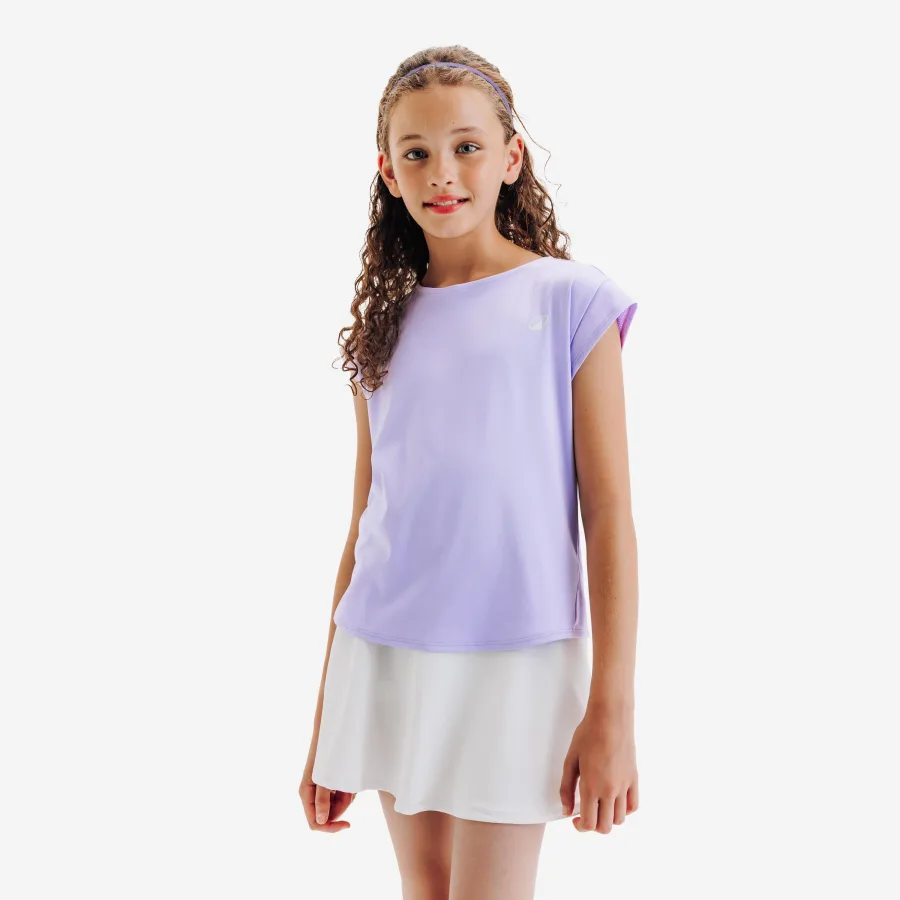 KUIKMA Kinder Tennis T-Shirt - TTS Soft violett