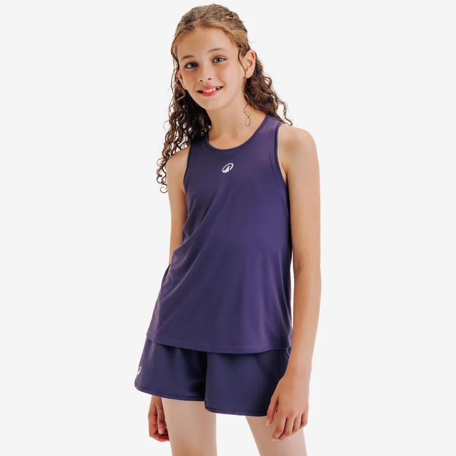 Artengo Kinder Tennis Top - TTK Dry violett