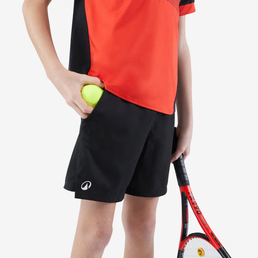 KUIKMA Kinder Tennisshorts - TSH Dry schwarz