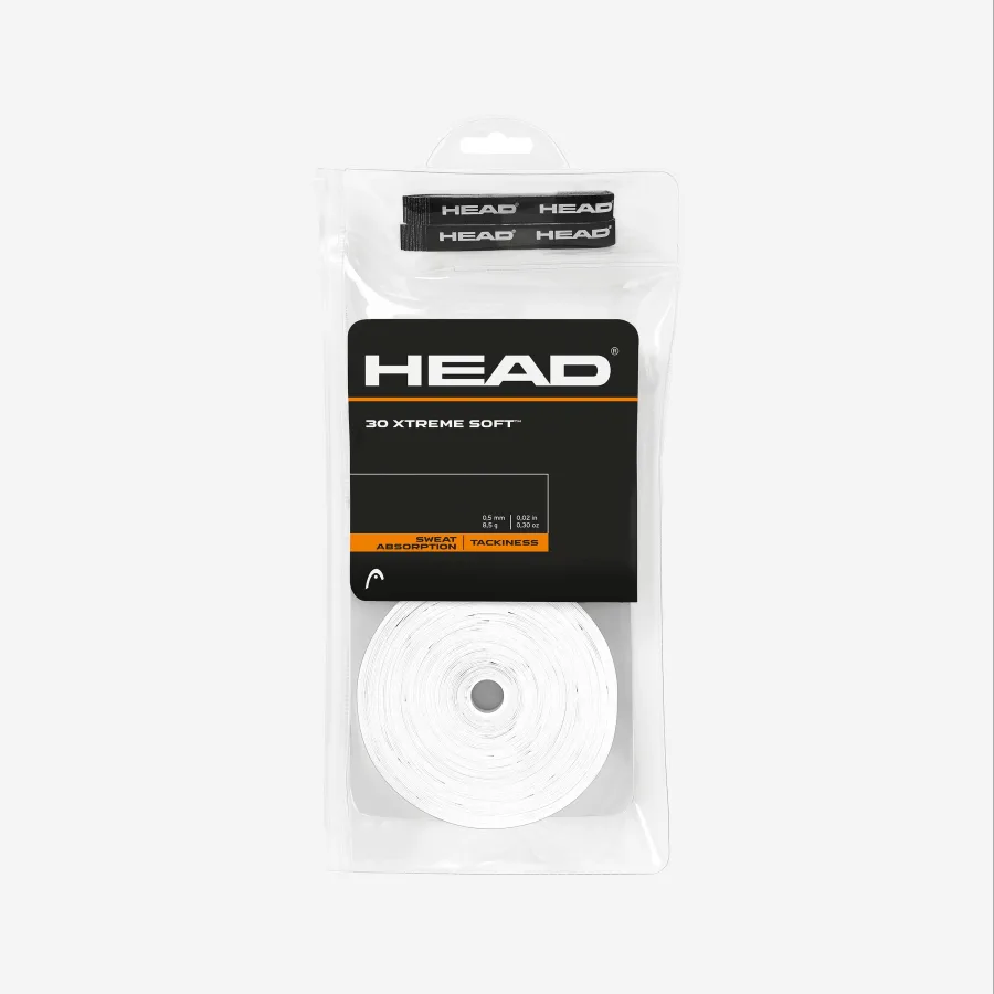 HEAD Griffband Tennis - Extreme Soft 30er Pack weiß
