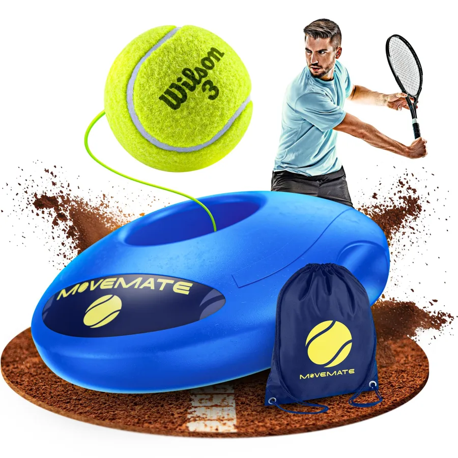 Wilson MOVEMATE Tennis-Trainer Set mit Wilson® Tennisball und Tragetasche