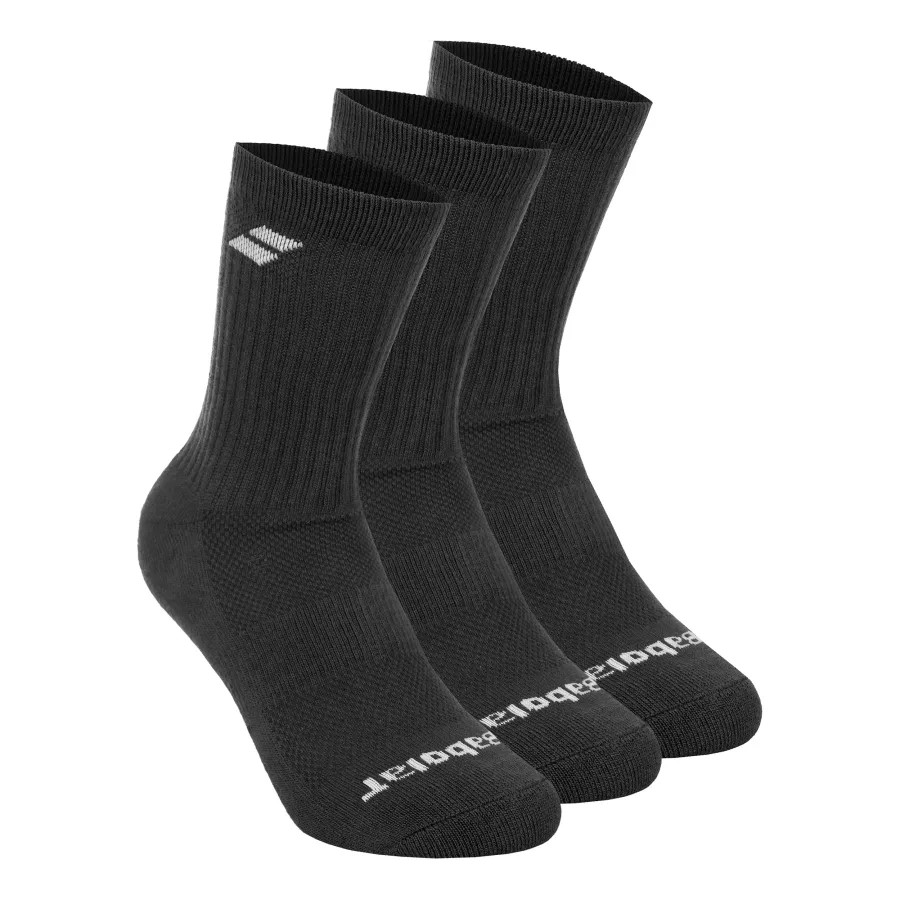 Babolat Tennissocken 3er Pack-Schwarz
