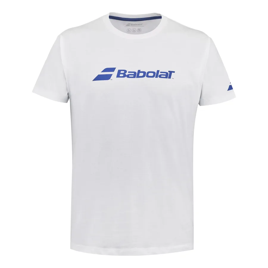 Babolat Exercise T-Shirt Herren-Weiß
