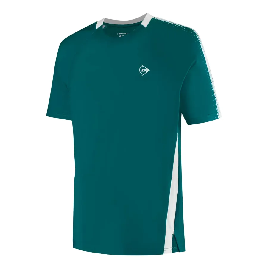 Dunlop Game T-Shirt Herren-dunkelgrün, weiß