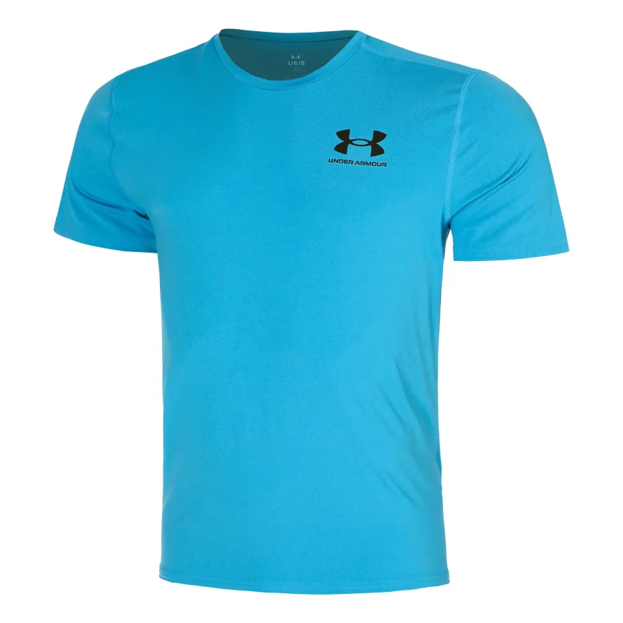 Under Armour Heatgear Fitted T-Shirt Herren - blau,