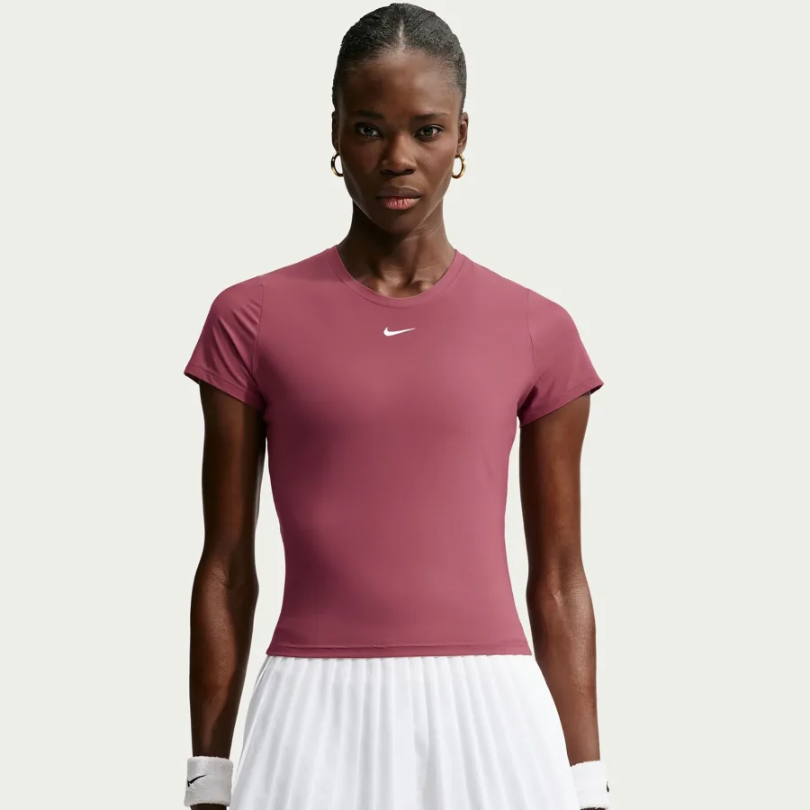 Nike Dri-Fit Victory T-Shirt Damen - mauve
