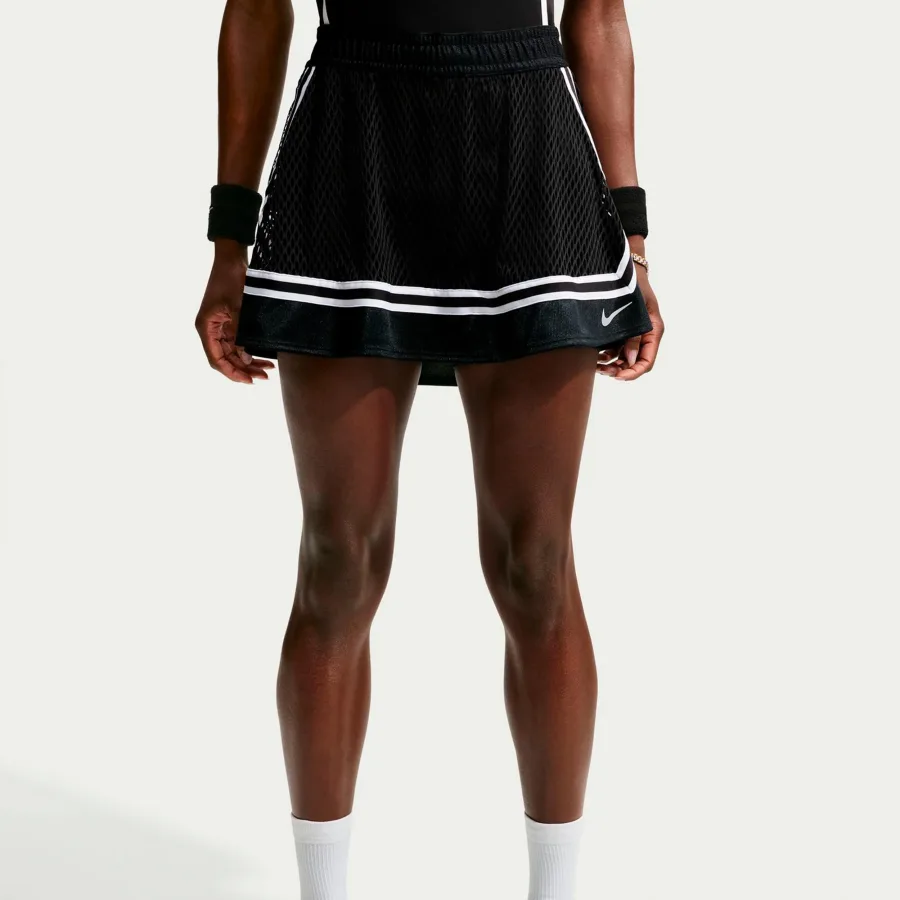 Nike Court Slam Rock Damen - schwarz, weiß