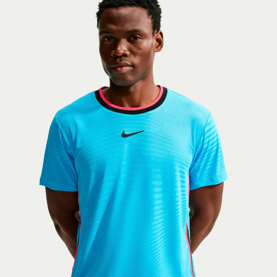 Nike Court Slam T-Shirt Herren - hellblau