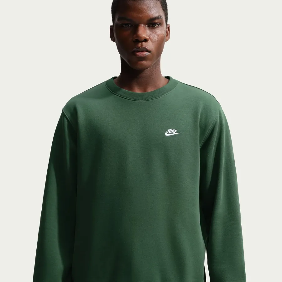 Nike Club Crew Sweatshirt Herren - dunkelgrün