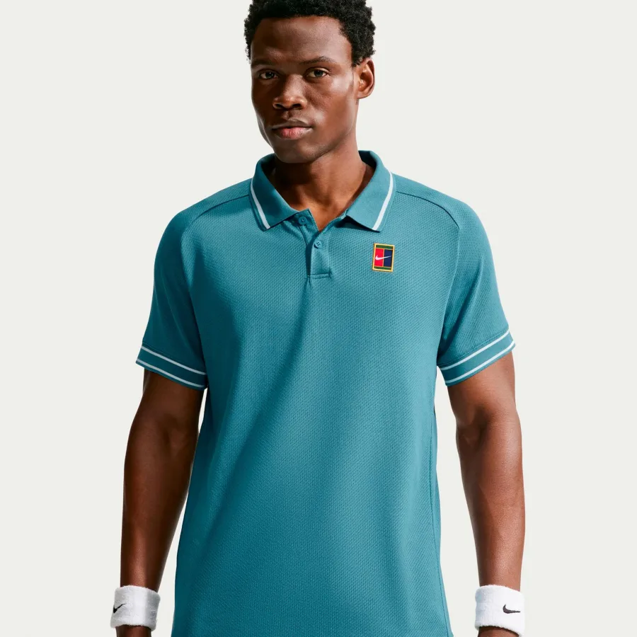 Nike Court Heritage Polo Herren - petrol, petrol