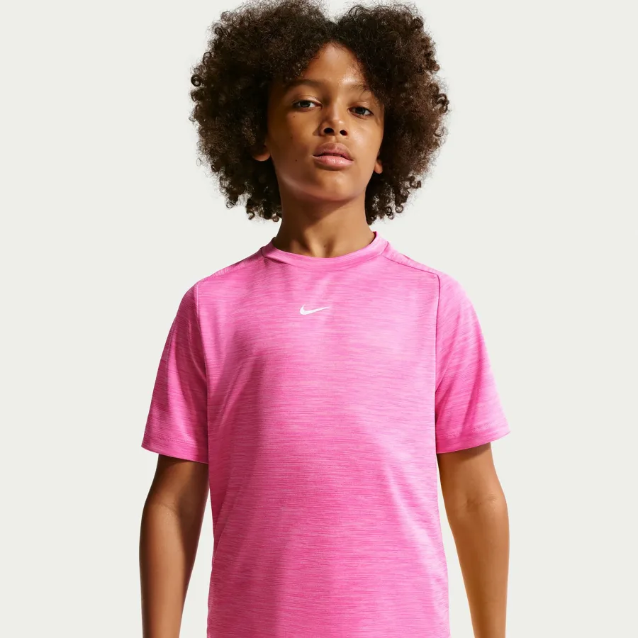 Nike Dri-FIT Multi Heather T-Shirt Kinder - pink, rosa