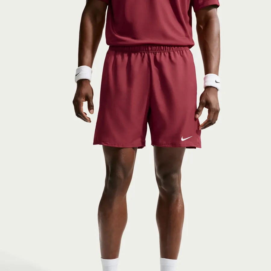 Nike Court Victory Dri-Fit 7in Shorts Herren - weinrot