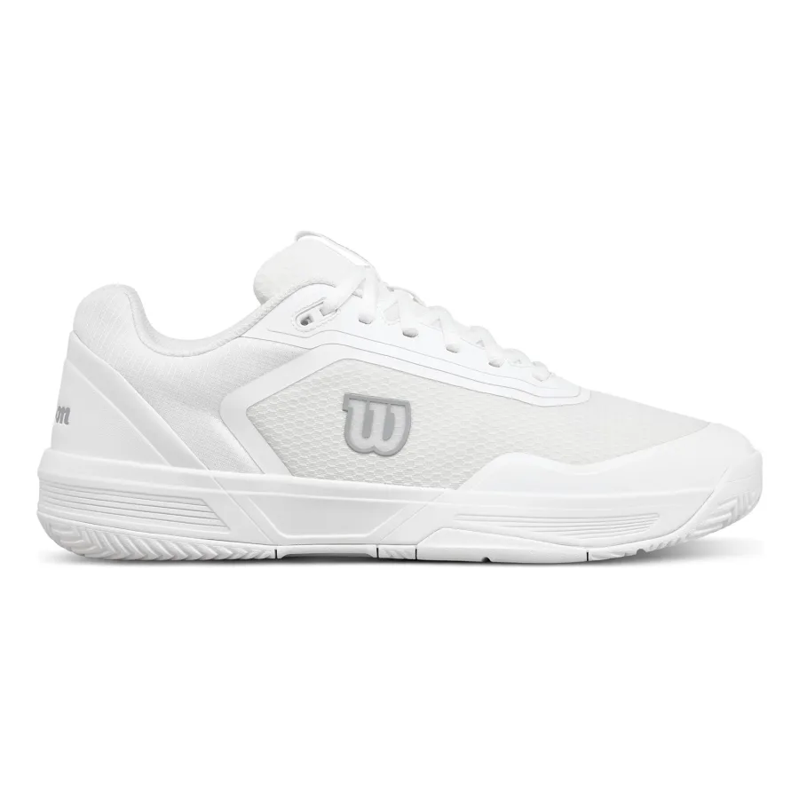 Wilson Court Glide Allcourtschuh Damen - weiß, silber
