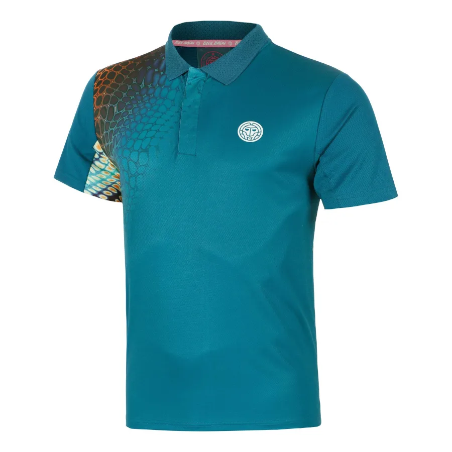 BIDI BADU Komodo Polo Herren-Petrol