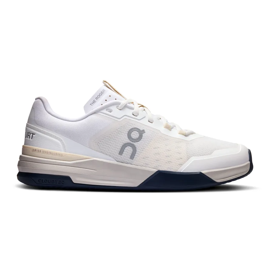 On On The Roger Advantage Pro Sandplatzschuh Herren - Weiß, Creme