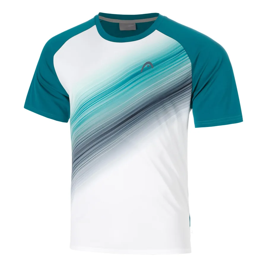 HEAD HEAD Topspin T - Shirt Herren dunkelgrün, weiß