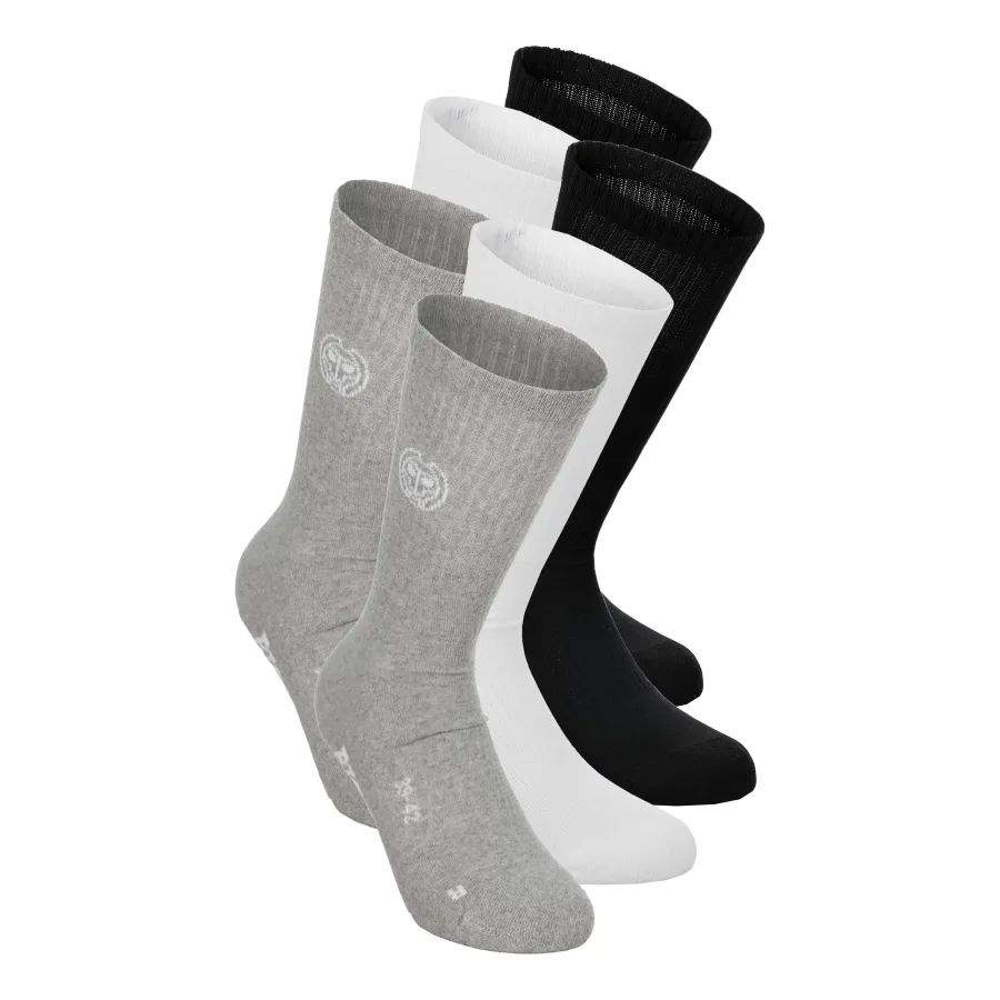 BIDI BADU BIDI BADU Don Carlito XXL Crew Move Tennissocken - Grau, Schwarz