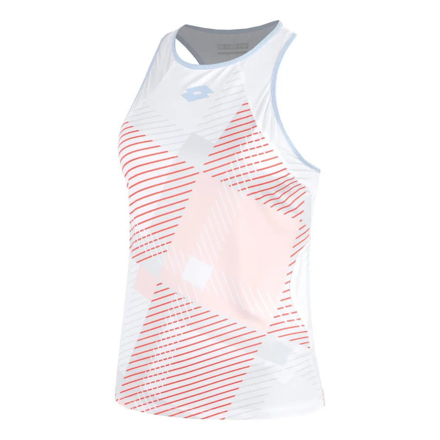 Lotto Lotto Tech IV D1 Tank - Top Damen Rosa, Weiß