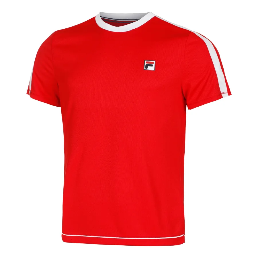 FILA Fila Elias T - Shirt Herren Rot, Weiß