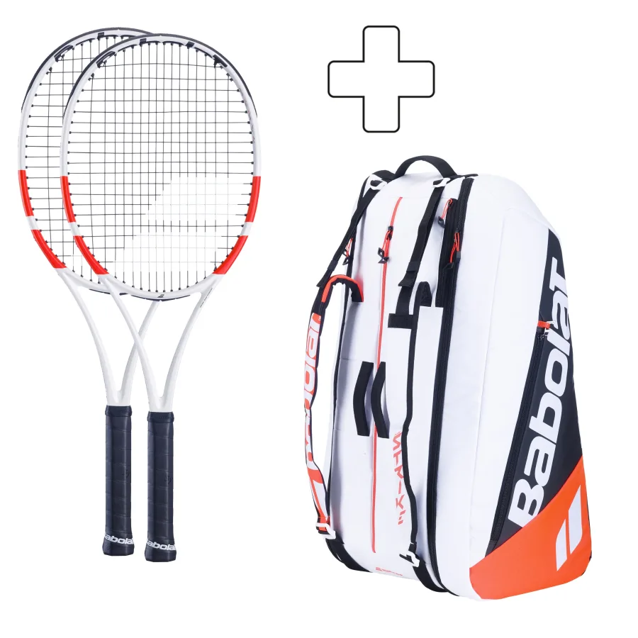 Babolat Babolat 2x 16x19 plus Schlägertasche