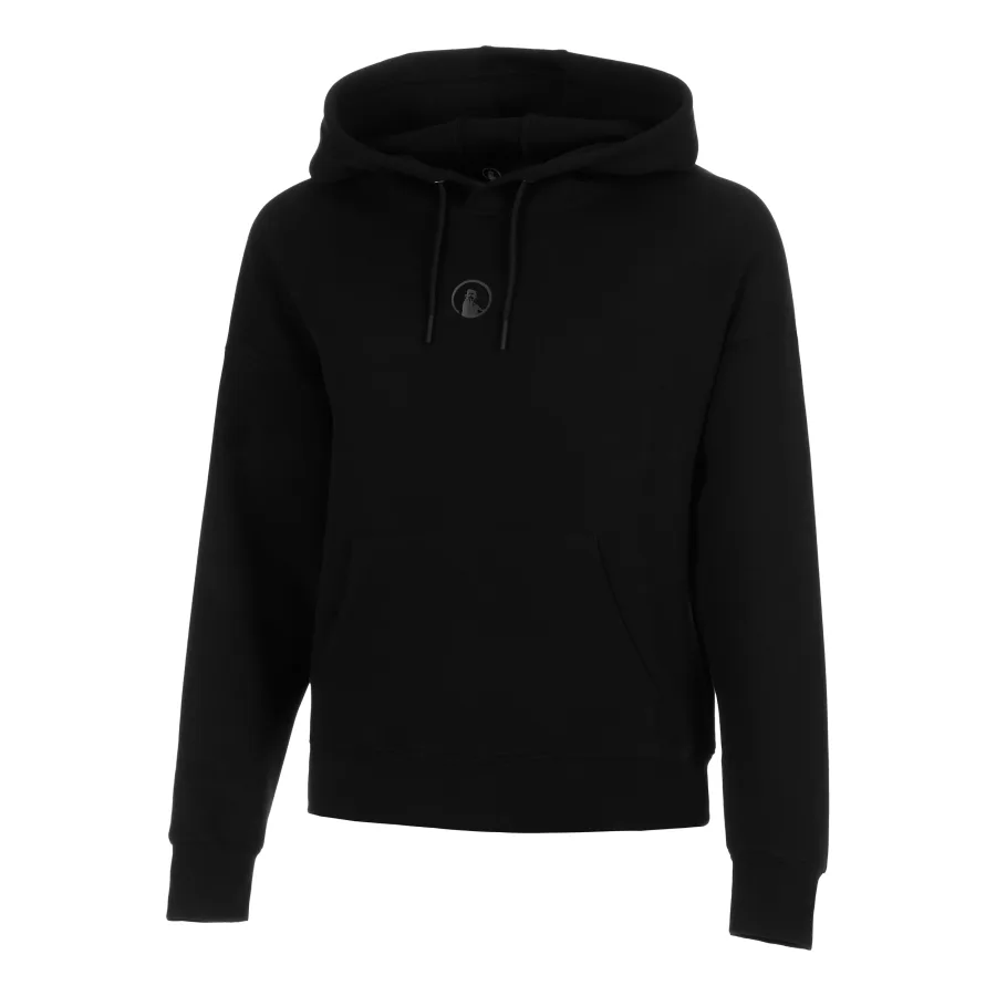 Quiet Please Quiet Please Tonal Core Hoody Damen - Schwarz