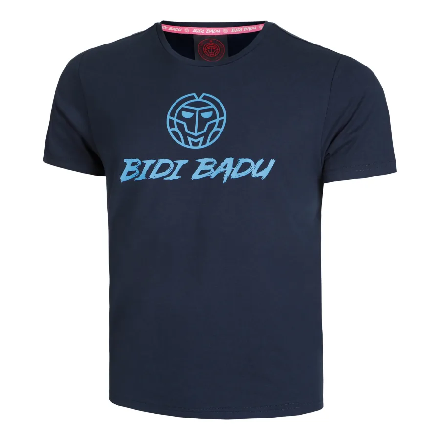 BIDI BADU Beach Spirit Logo Chill T-Shirt Herren - dunkelblau,