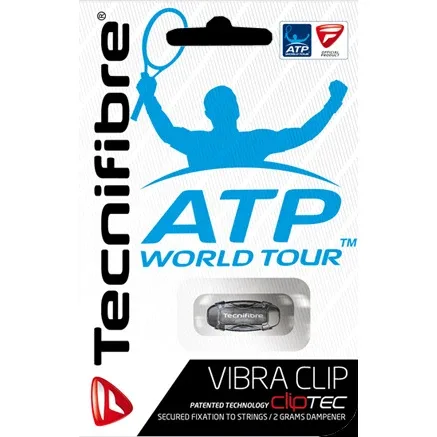 Tecnifibre Vibra Clip Dämpfer 1er Pack-Transparent