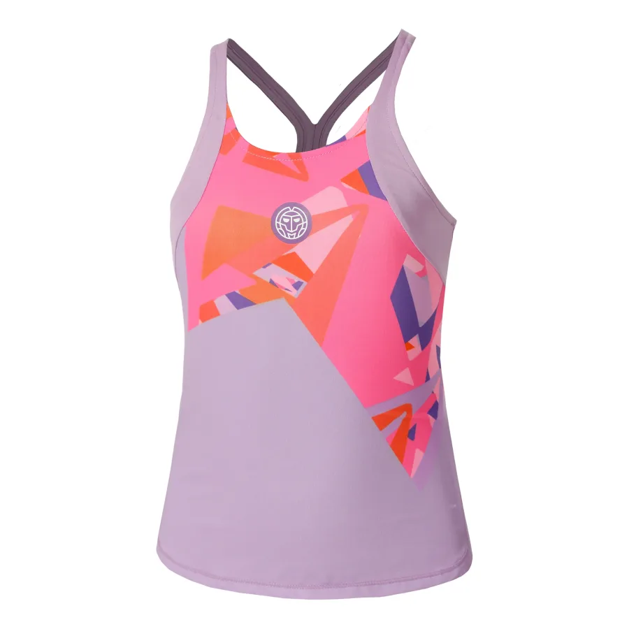 BIDI BADU BIDI BADU Spike Tank - Top Damen Lila, Pink