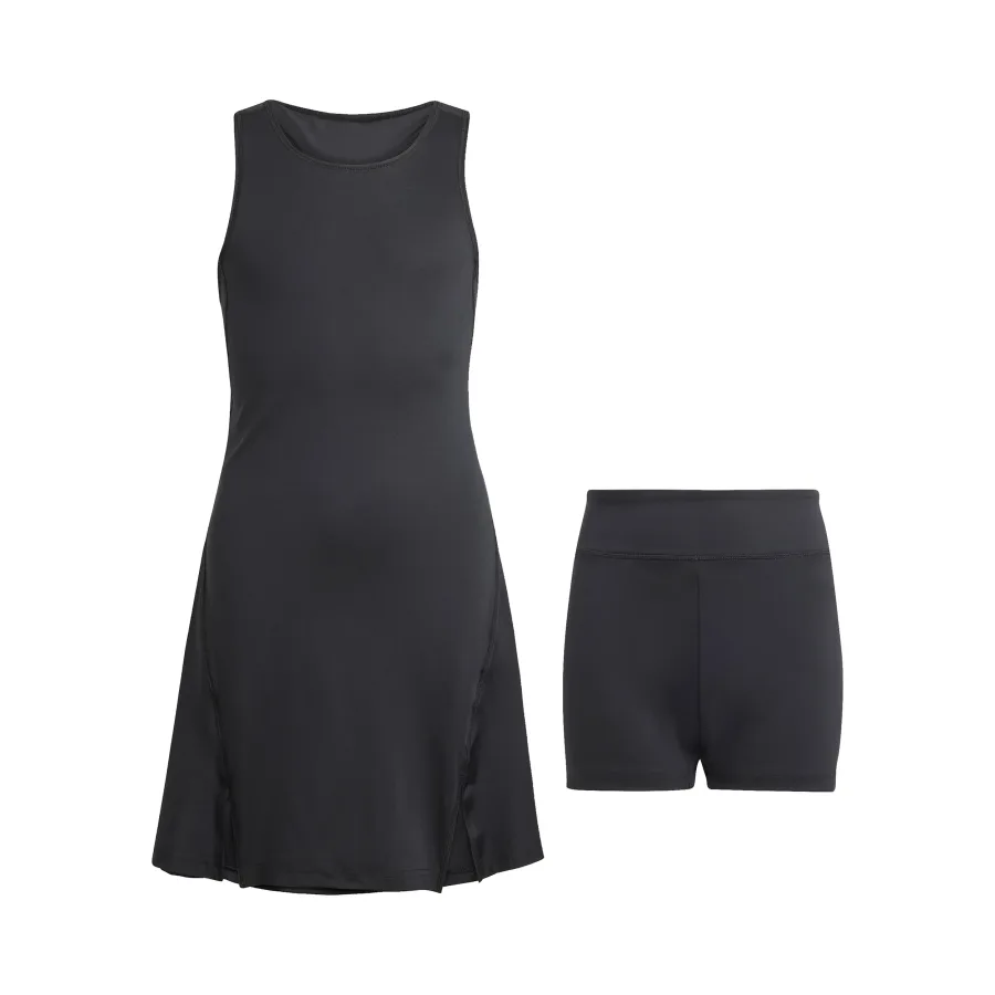 adidas Club Kleid Mädchen-Schwarz
