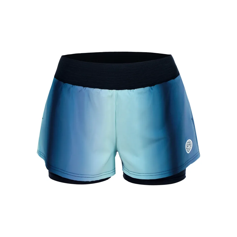 BIDI BADU BIDI BADU Spectrum 2In1 Printed Shorts Mädchen - Dunkelblau, Hellblau