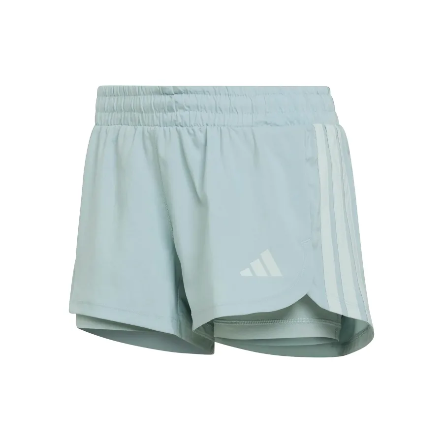 adidas Pacer 2In1 Shorts Damen - salbei
