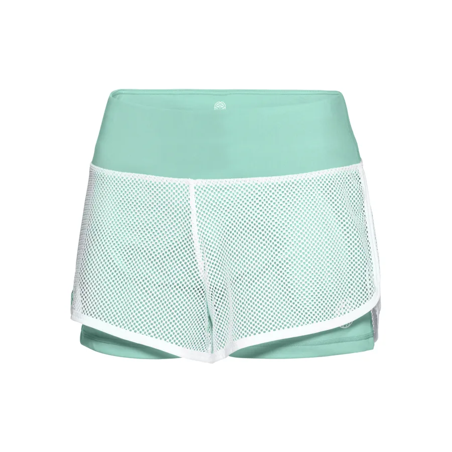 BIDI BADU BIDI BADU Efia Tech (2in1) Shorts Damen - Mint, Weiß