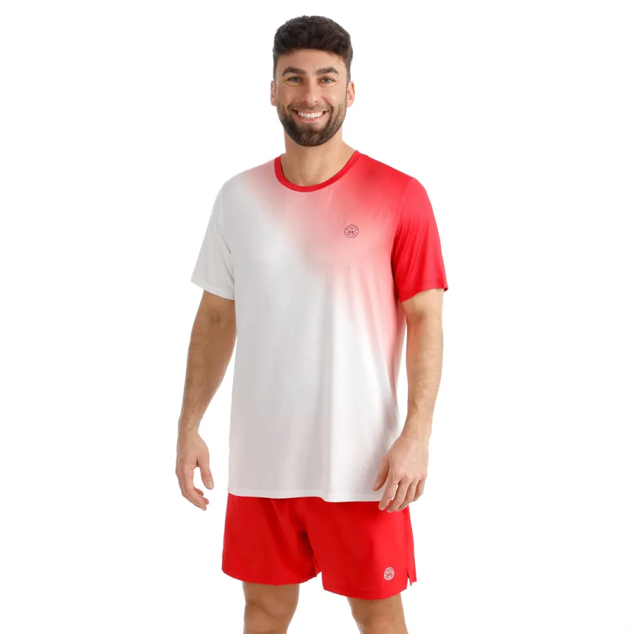 BIDI BADU BIDI BADU Crew 2.0 T - Shirt Herren rot, weiß