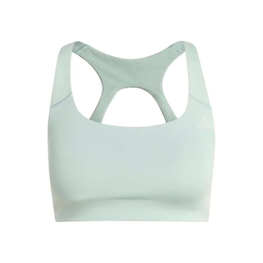 adidas Optime Workout Medium Support Sport-BH Damen - salbei