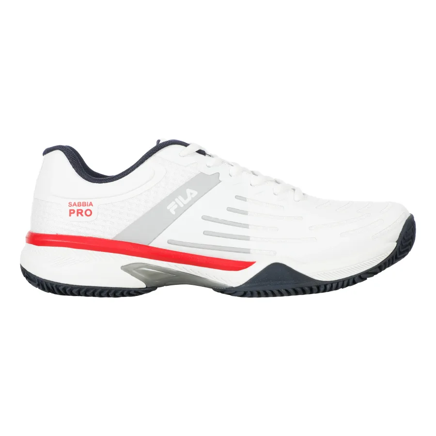 FILA Fila Sabbia Pro Sandplatzschuh Herren - Weiß, Rot