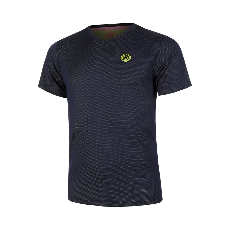 BIDI BADU BIDI BADU Crew Inside Out V - Neck T Shirt Jungen Dunkelblau, Limette
