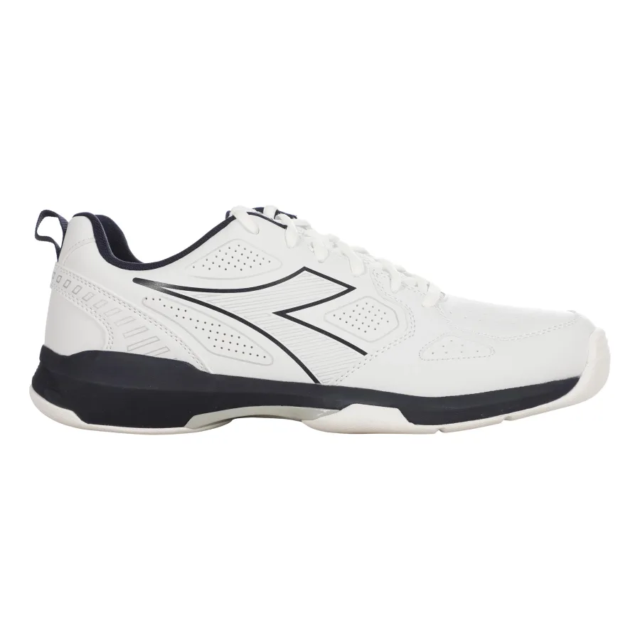 Diadora S. Challenge 7 SL Teppichschuh Herren - weiß, dunkelblau