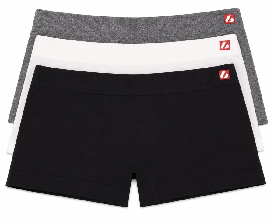 BARNETT US-002 Shorty - 3er Set, Schwarz, Grau, Weiß