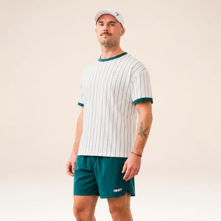 COURT7 COURT7 AD - IN Stripes 2.0 T Shirt Unisex
