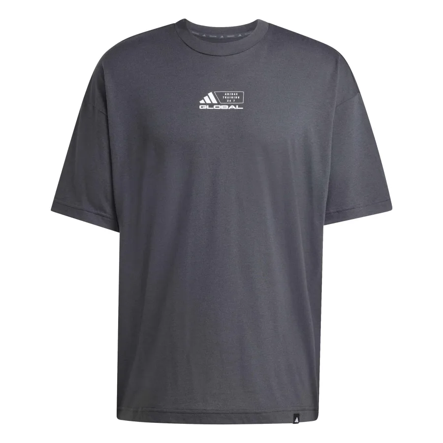 adidas adidas GFX Glob T - Shirt Herren dunkelgrau