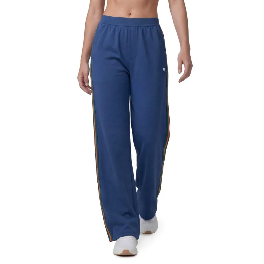 SIROKO Women Tennis 's wide-leg pants Volley-W Blue