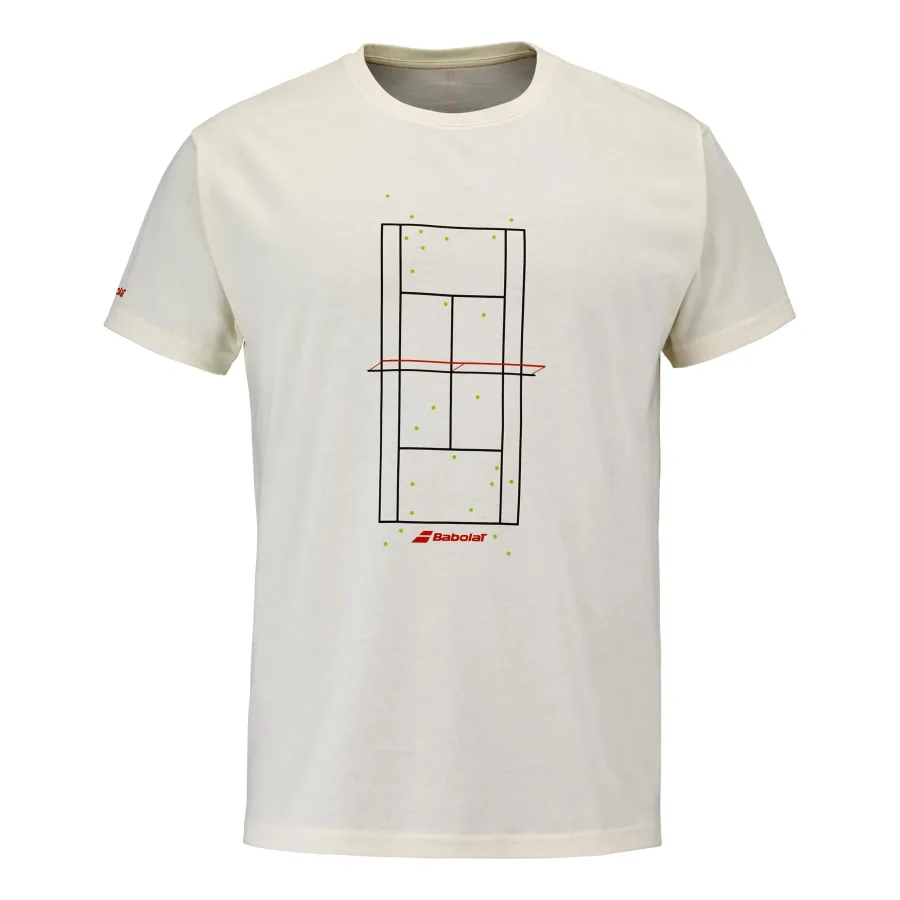 Babolat EX T-Shirt Herren-creme