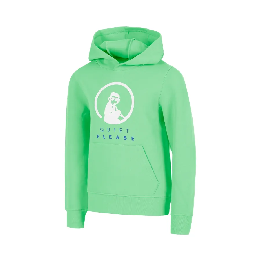 Quiet Please Quiet Please Joy Baseline Logo Hoody Jungen